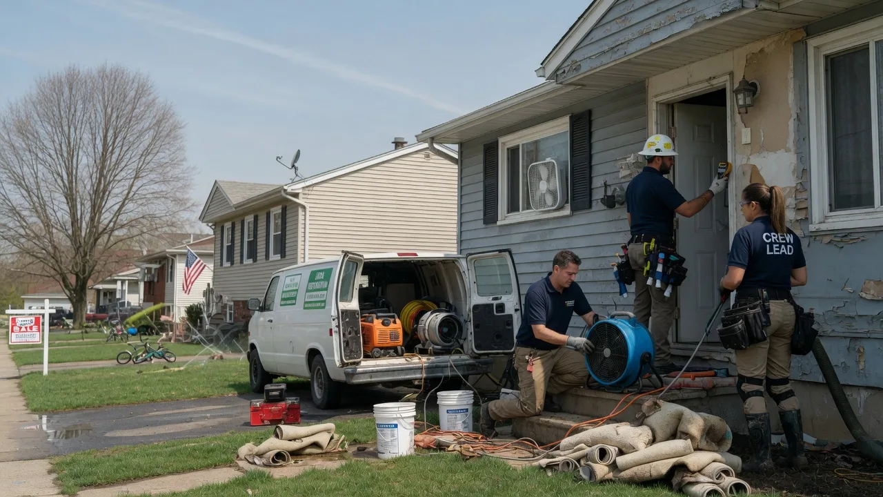 Flood Cleanup in Clarksville, IA near me