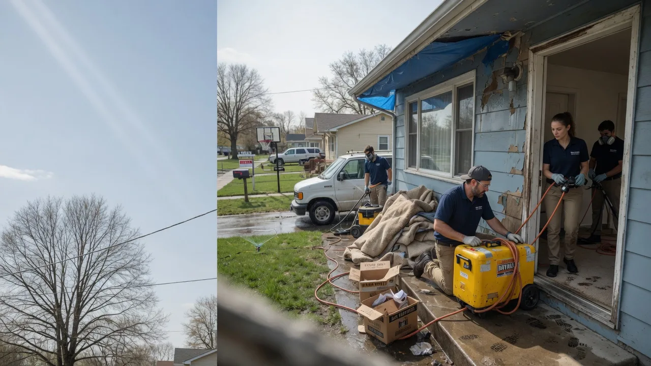 Basement Flood Cleanup in Clarksville, IA near me
